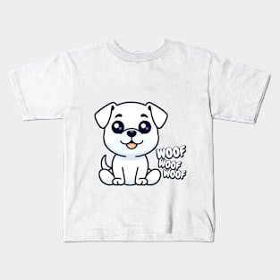 WOOF WOOF WOOF Kids T-Shirt